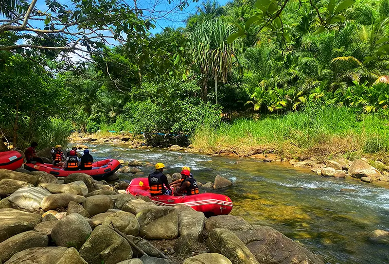 Phuket Rafting Tours (White Water & Bamboo Rafting) 1
