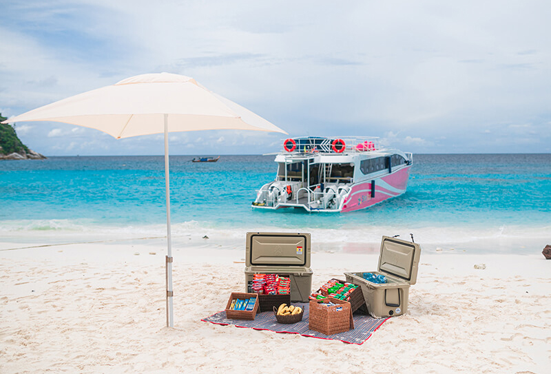 Racha Noy, Racha Yai & Maiton Islands from Phuket 1