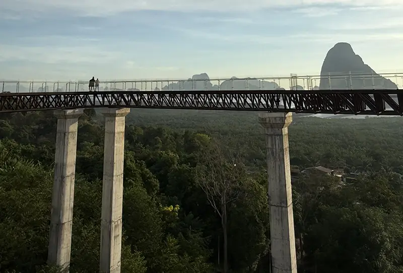 Tour to Elephant Beach, the Samet Nangsae Glass Bridge and Mantra Spa