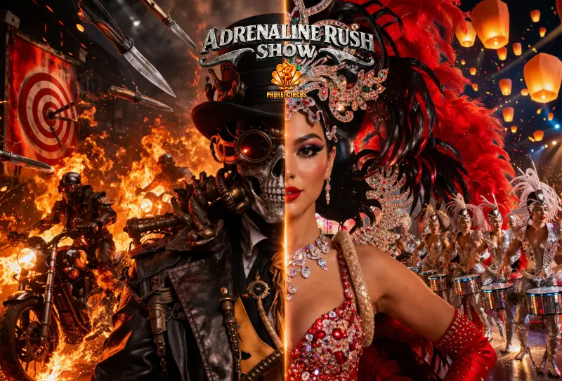 Adrenaline Rush Show in Phuket (Phuket Circus)