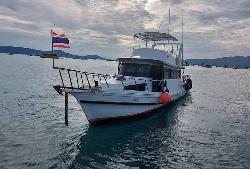 Fishing boat M2 33 feet in Phuket 1