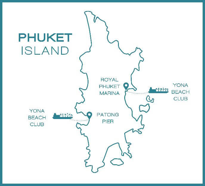 Yona Beach Club in Phuket