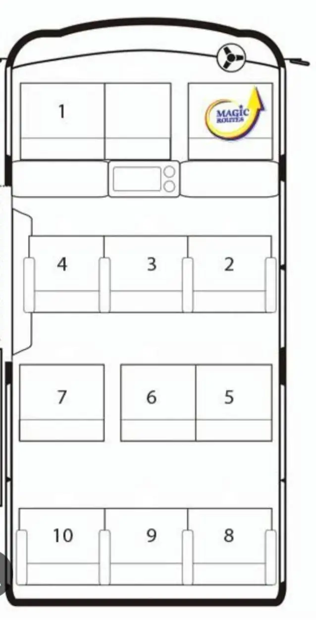 Seat Selection for the Border Run Bus from Phuket